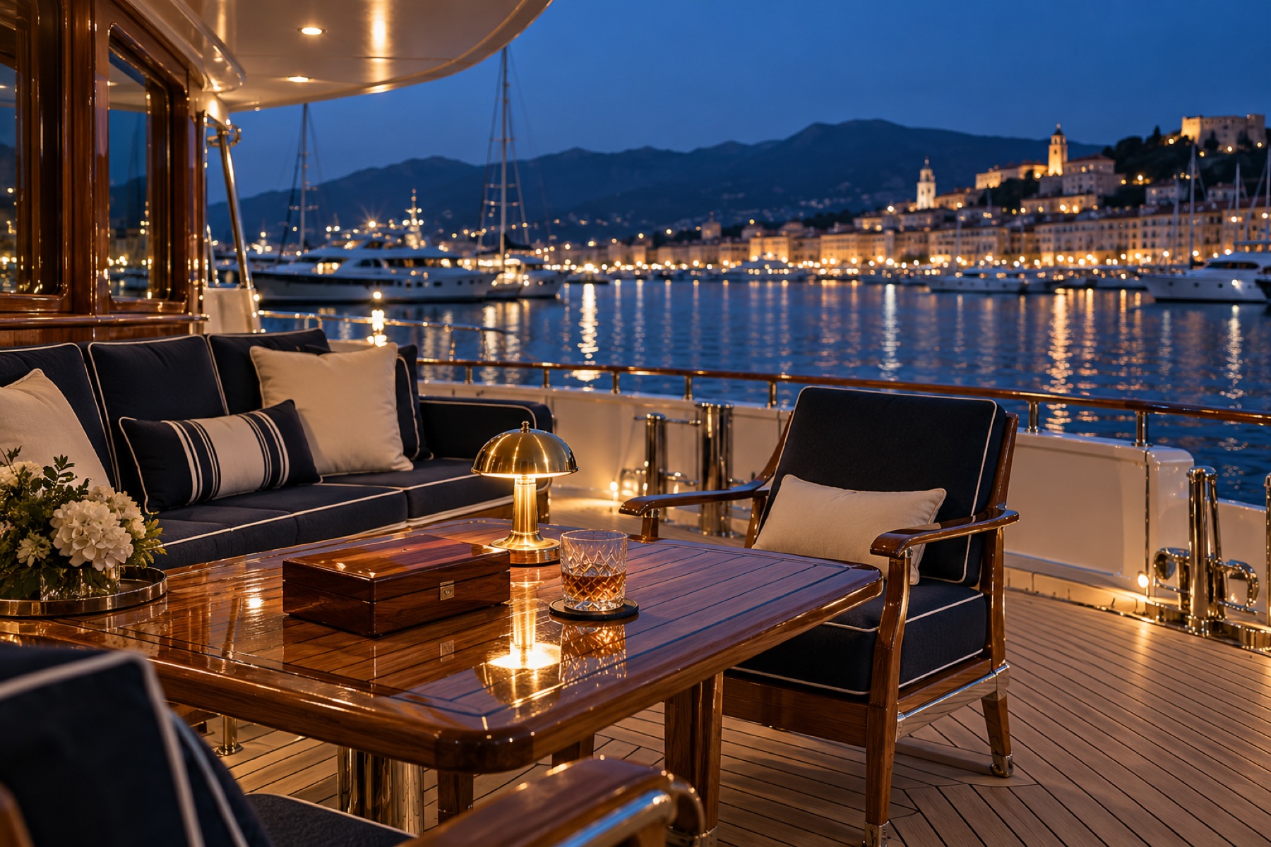A quiet luxury travel setting